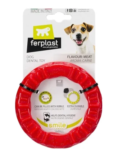 Ferplast smile small anello rosso