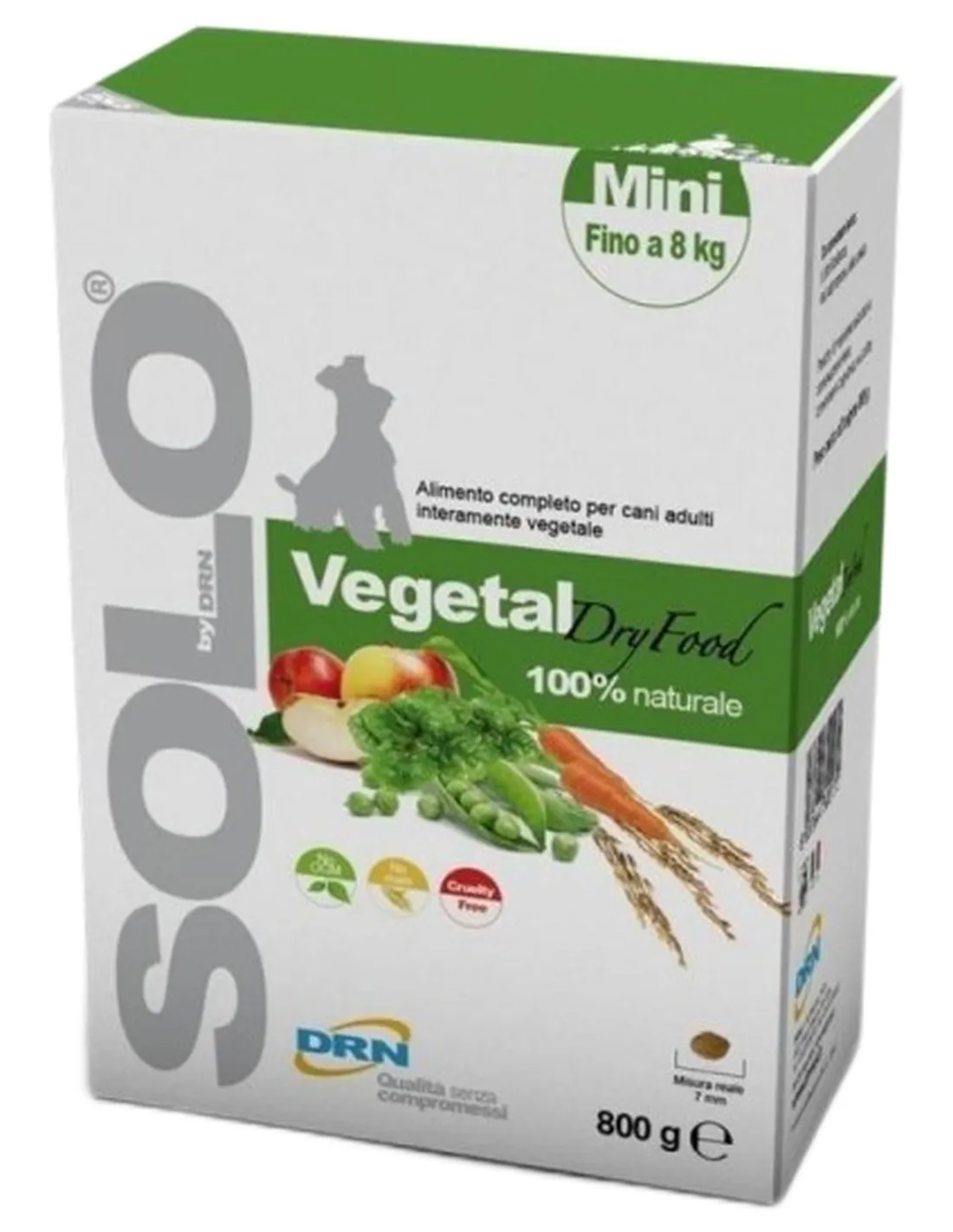 Drn solo vegetal dry food mini 800 gr  