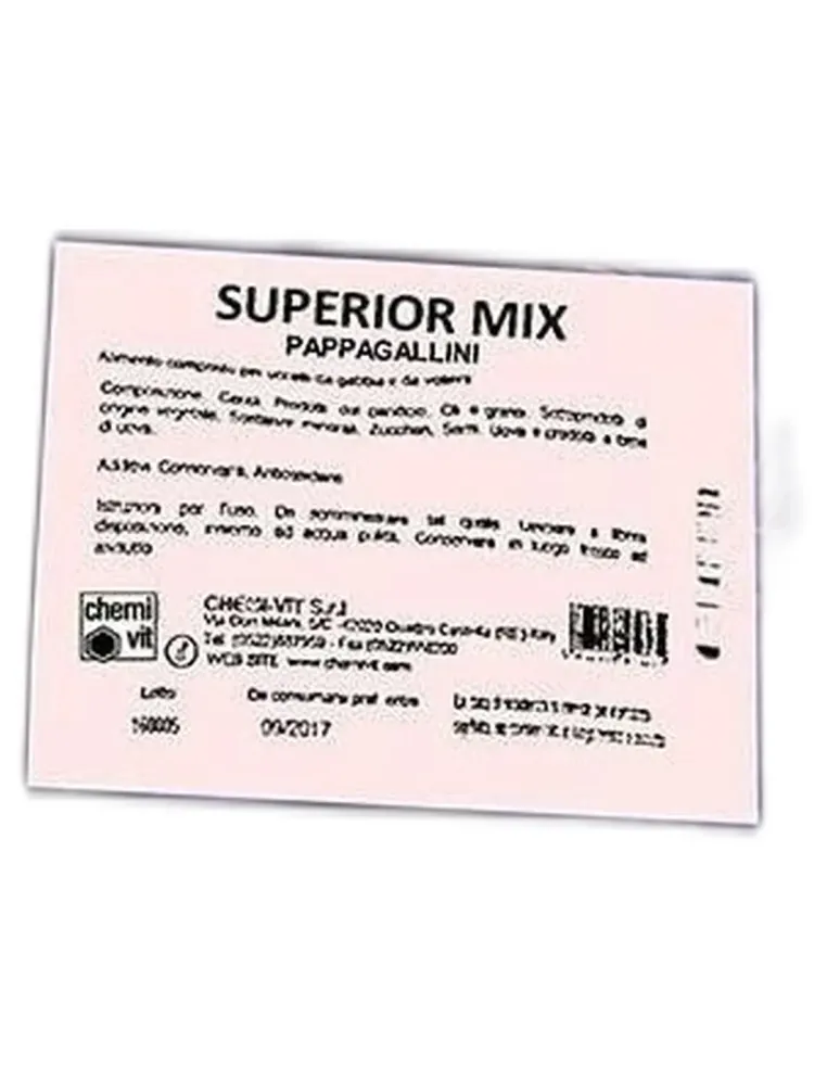 Cliffi superior mix pappagallini con biscotto 5 kg  