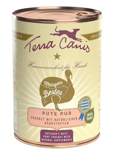Terra canis butcher's best puro al tacchino 400 gr  