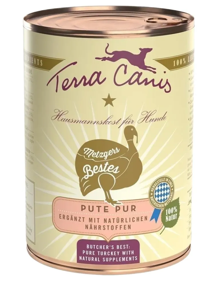 Terra canis butcher's best puro al tacchino 400 gr  