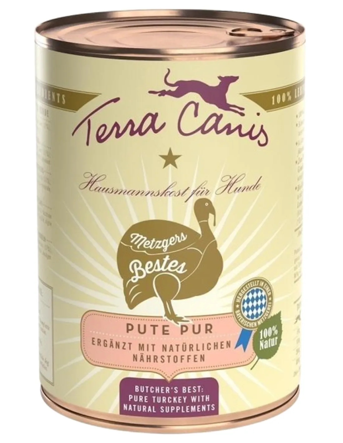 Terra canis butcher's best puro al tacchino 400 gr  