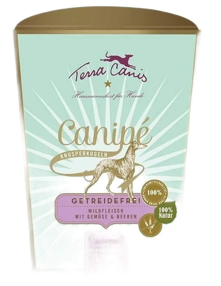 Terra canis canipé grain free con selvaggina, verdure e frutti di bosco 200 gr  