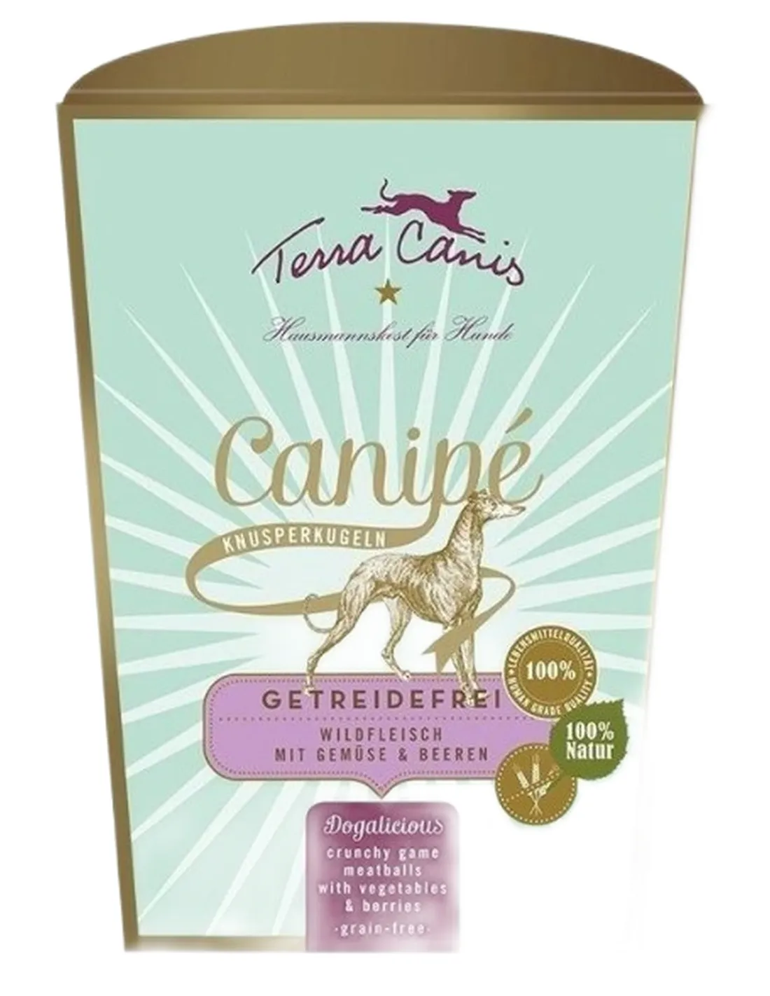 Terra canis canipé grain free con selvaggina, verdure e frutti di bosco 200 gr  