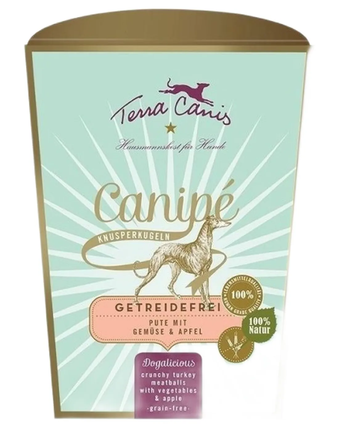 Terra canis canipé grain free con tacchino, verdure e mele 200 gr  