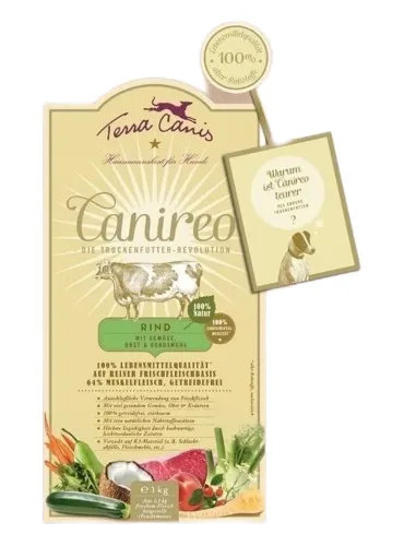 Terra canis canireo al manzo 1 kg  