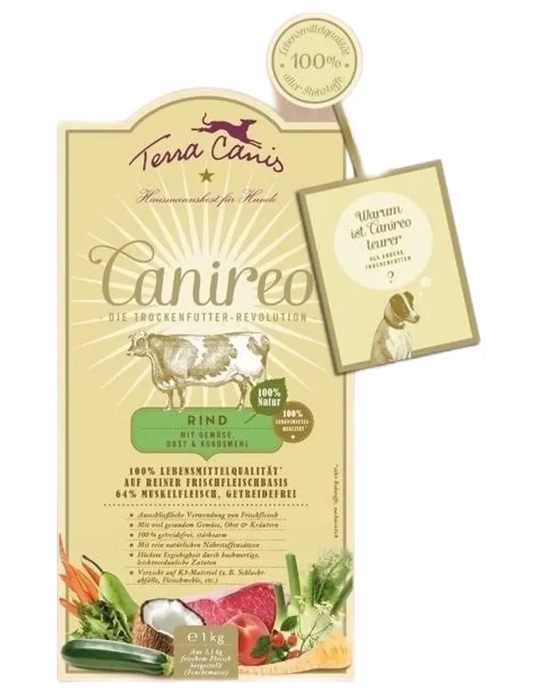 Terra canis canireo al manzo 1 kg  