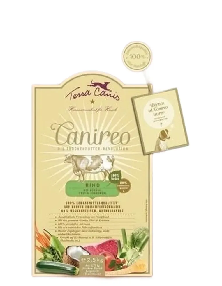 Terra canis canireo al manzo 2,5 kg  