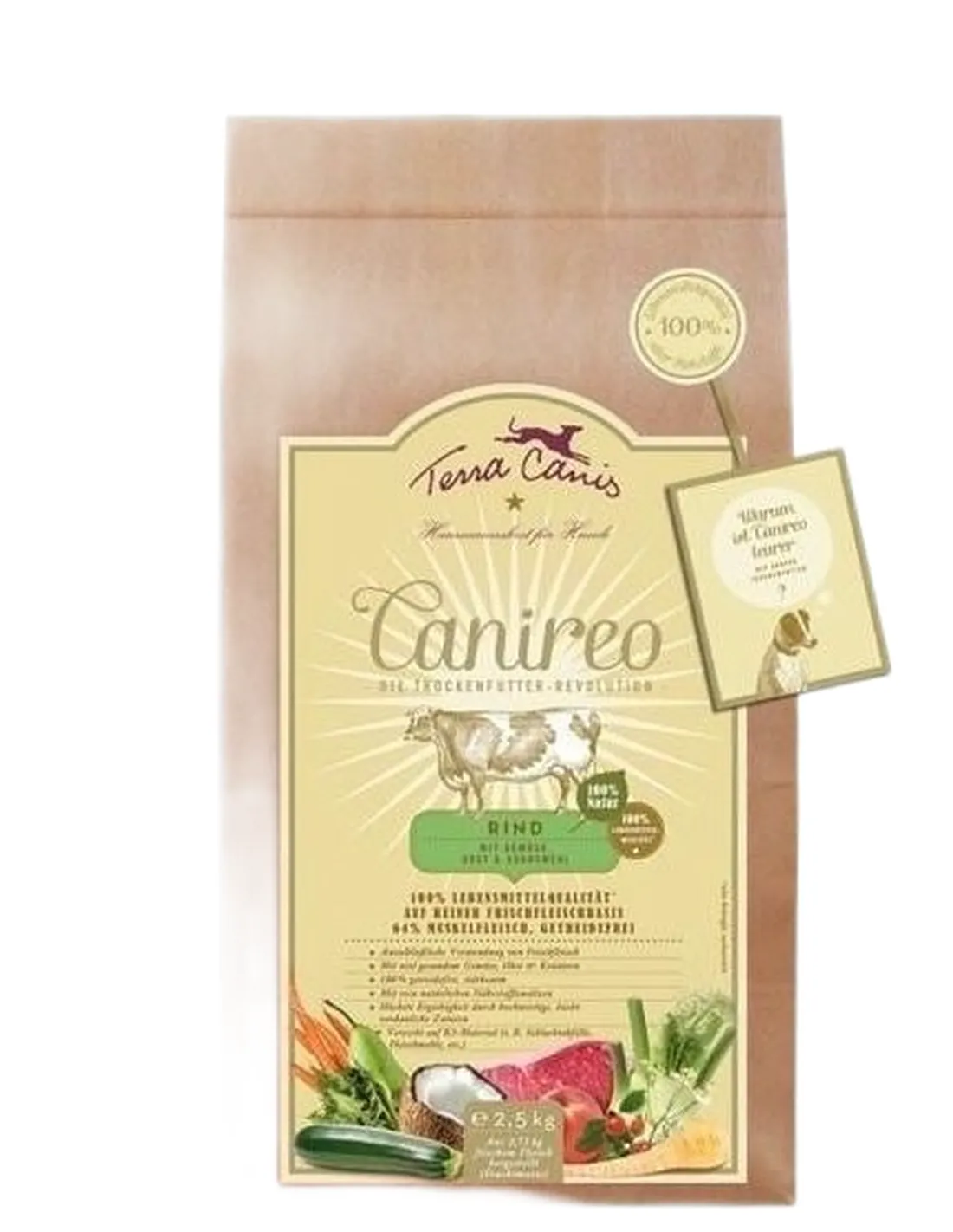 Terra canis canireo al manzo 2,5 kg  