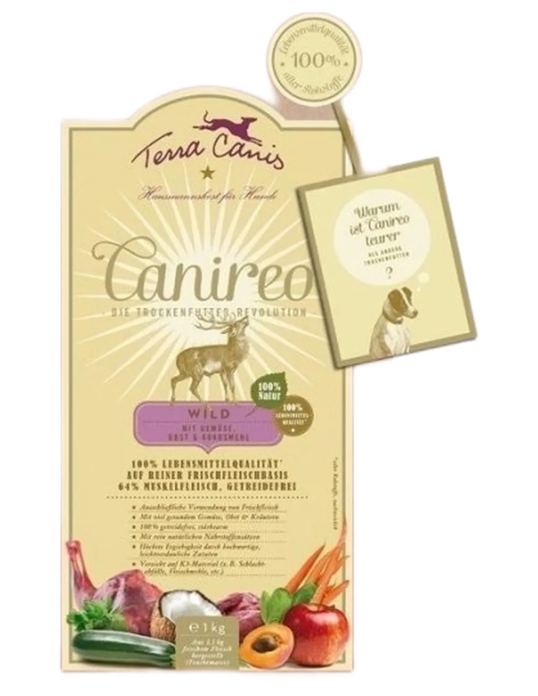Terra canis canireo alla selvaggina 1 kg  