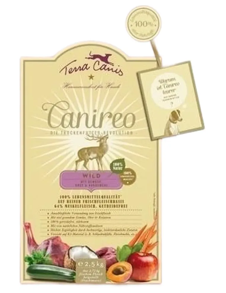 Terra canis canireo alla selvaggina 2,5 kg  
