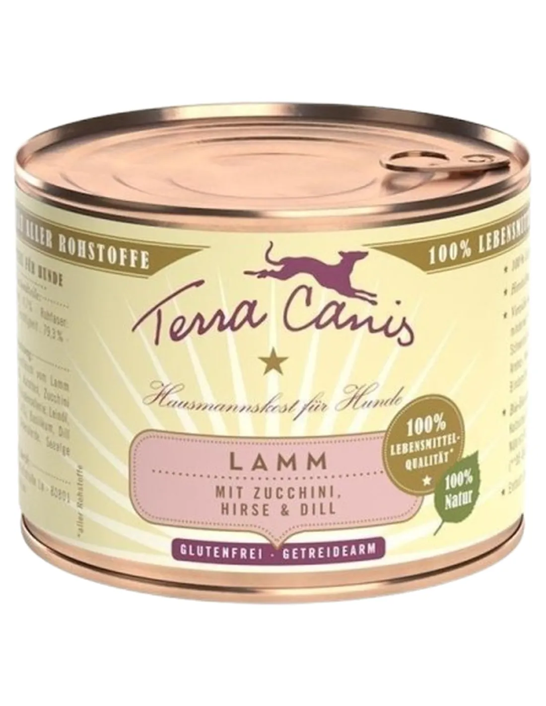 Terra canis classic agnello con zucchine, miglio e aneto 200 gr   Terra canis classic agnello con zucchine, miglio e aneto 200 gr