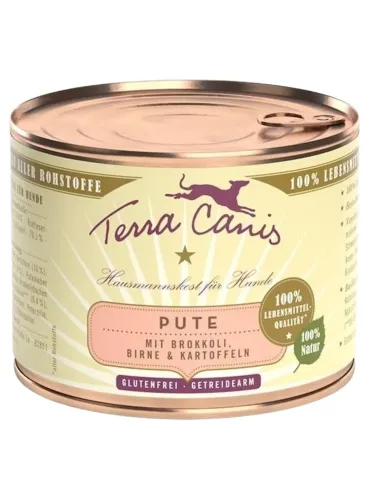 Terra canis classic tacchino con broccoli, pera e patate 200 gr