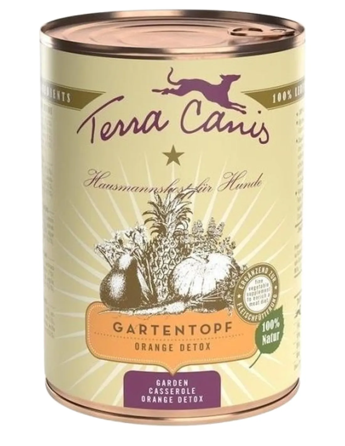 Terra canis giardiniera orange detox 400 gr  