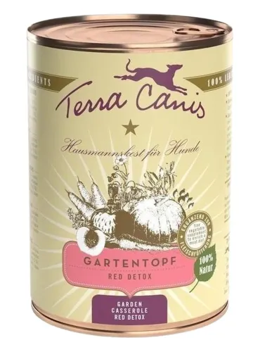 Terra canis giardiniera red detox 400 gr