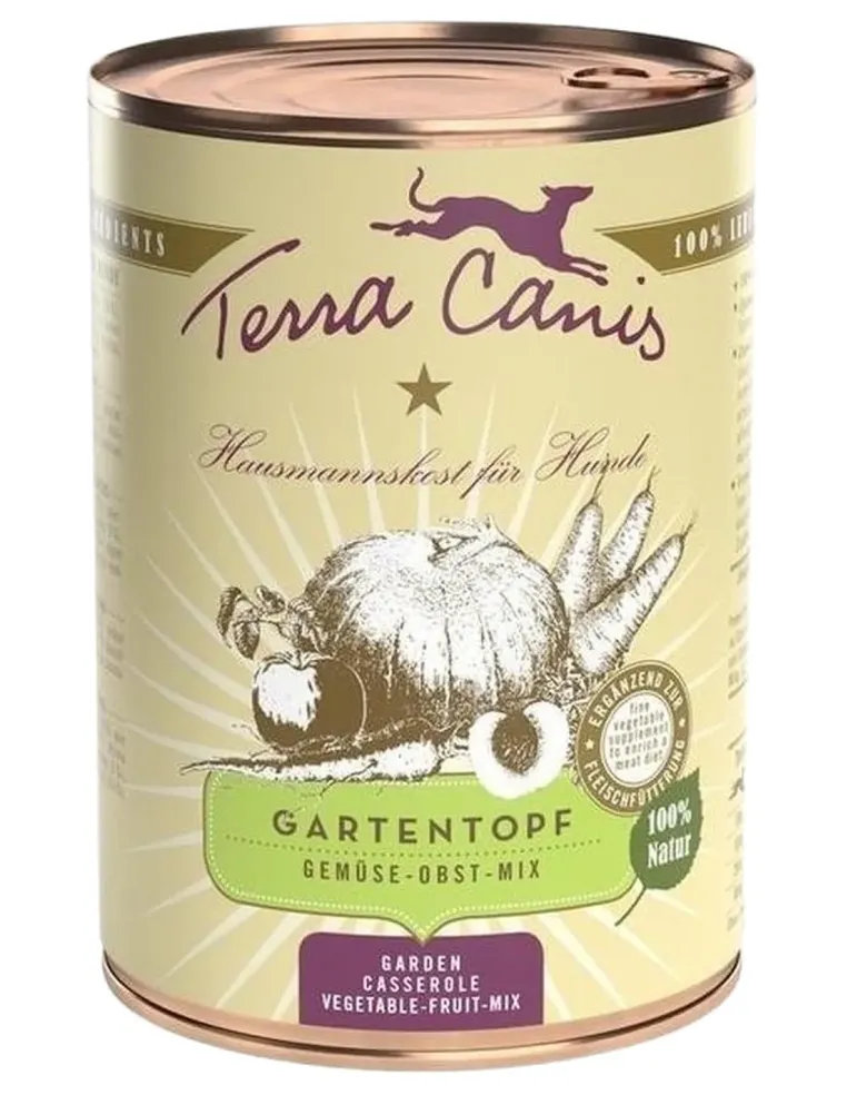 Terra canis giardiniera mix di frutta e verdura 400 gr  