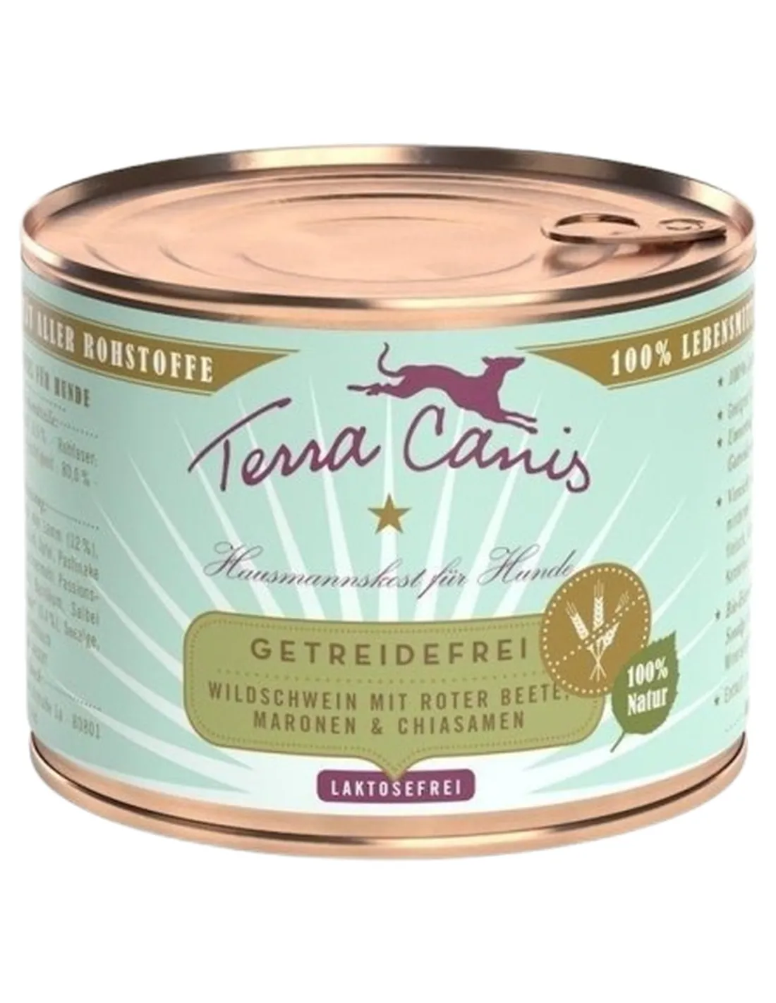 Terra canis grain free cinghiale con barbabietola, castagna dolce e semi di chia 200 gr   Terra canis grain free cinghiale con barbabietola, castagna dolce e semi di chia 200 gr