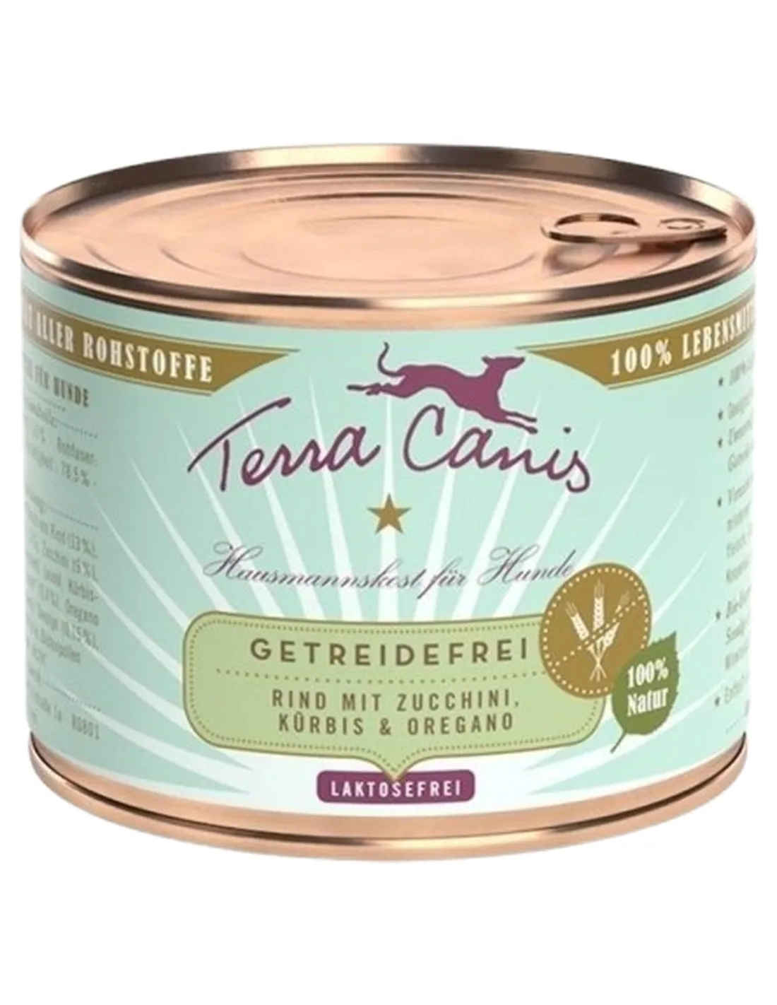 Terra canis grain free manzo con zucchine, zucca e origano 200 gr   Terra canis grain free manzo con zucchine, zucca e origano 200 gr
