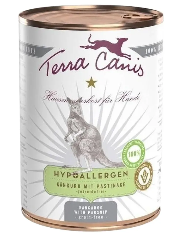Terra canis ipoallergenico canguro con pastinaca 400 gr  