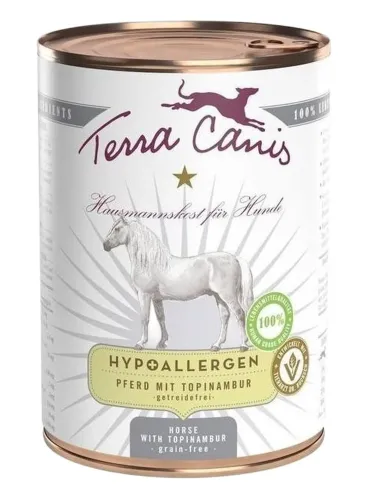 Terra canis ipoallergenico cavallo con topinambur 400 gr  
