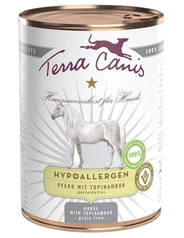 Terra canis ipoallergenico cavallo con topinambur 400 gr  