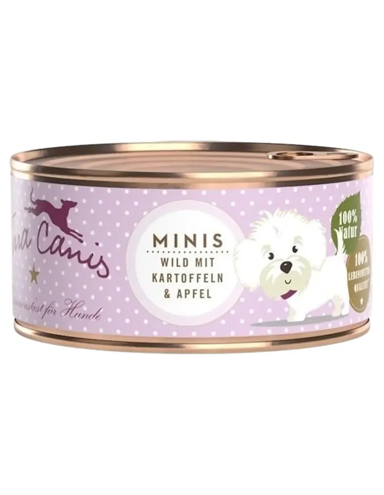 Terra canis minis selvaggina con patate e mela 100 gr  