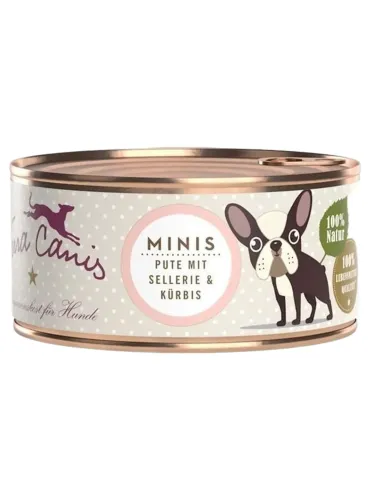 Terra canis minis tacchino con sedano e zucca 100 gr  