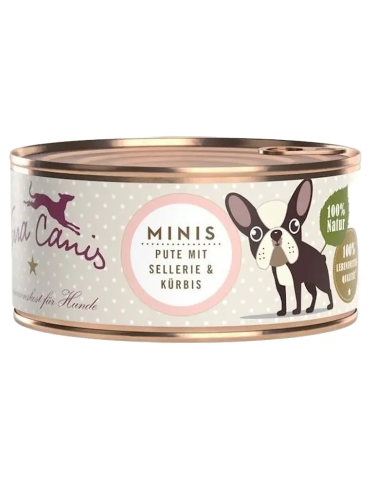 Terra canis minis tacchino con sedano e zucca 100 gr  