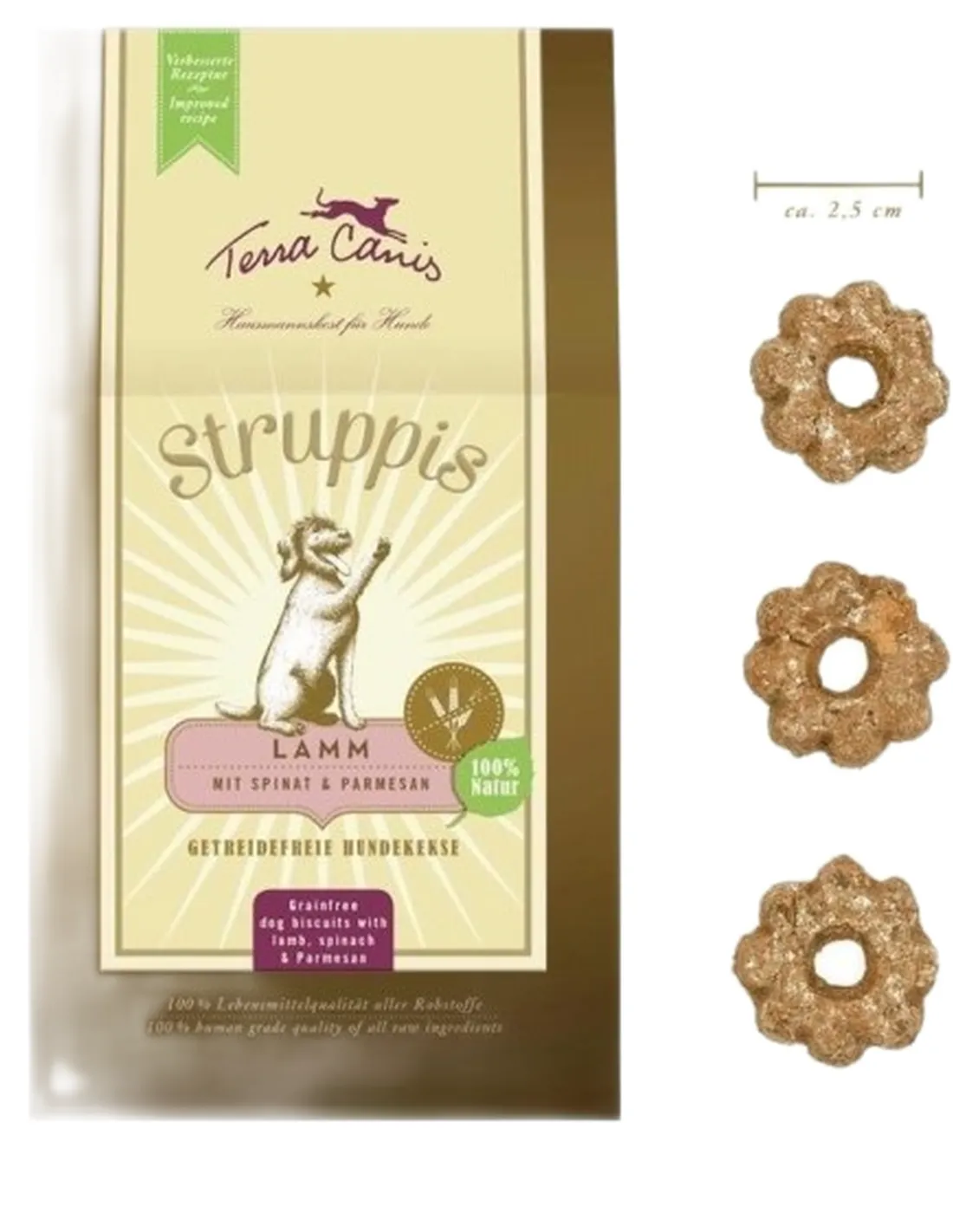 Terra canis struppis agnello 375 gr   Terra canis struppis agnello 375 gr