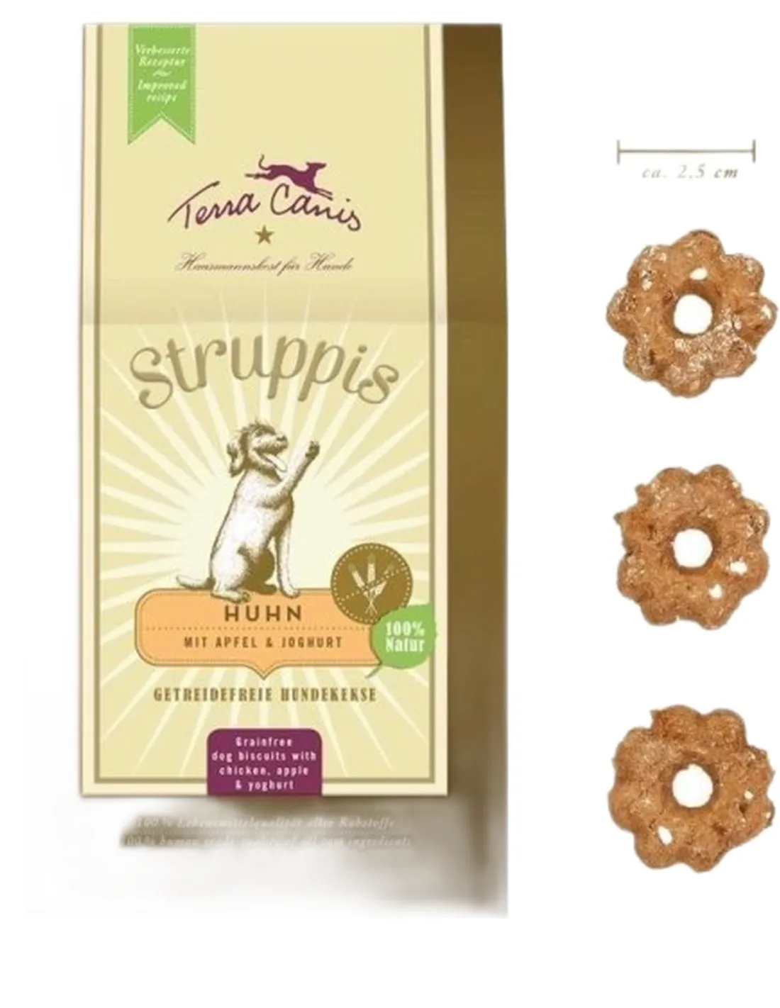 Terra canis struppis pollo 375 gr  