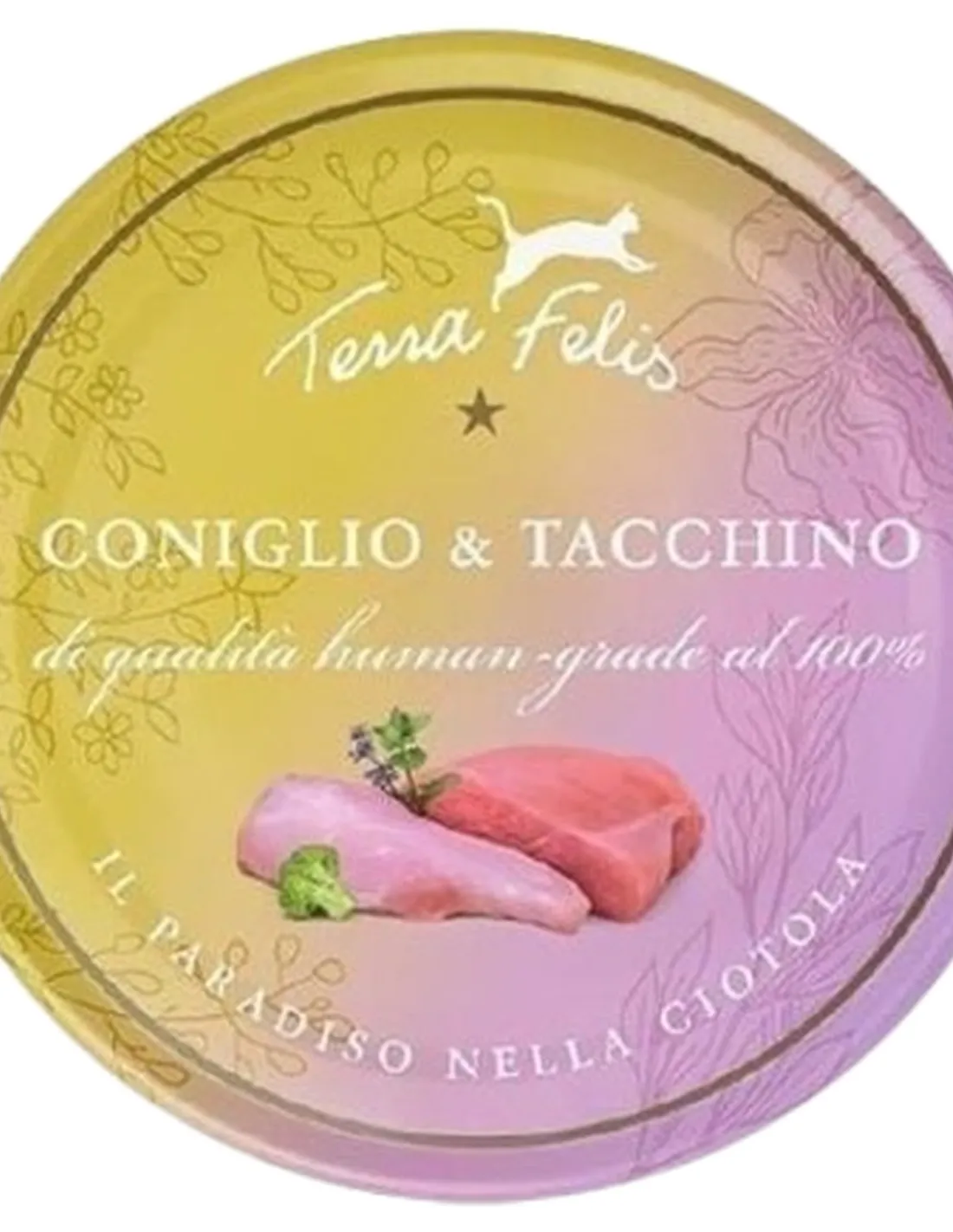 Terra felis coniglio e tacchino 80 gr  