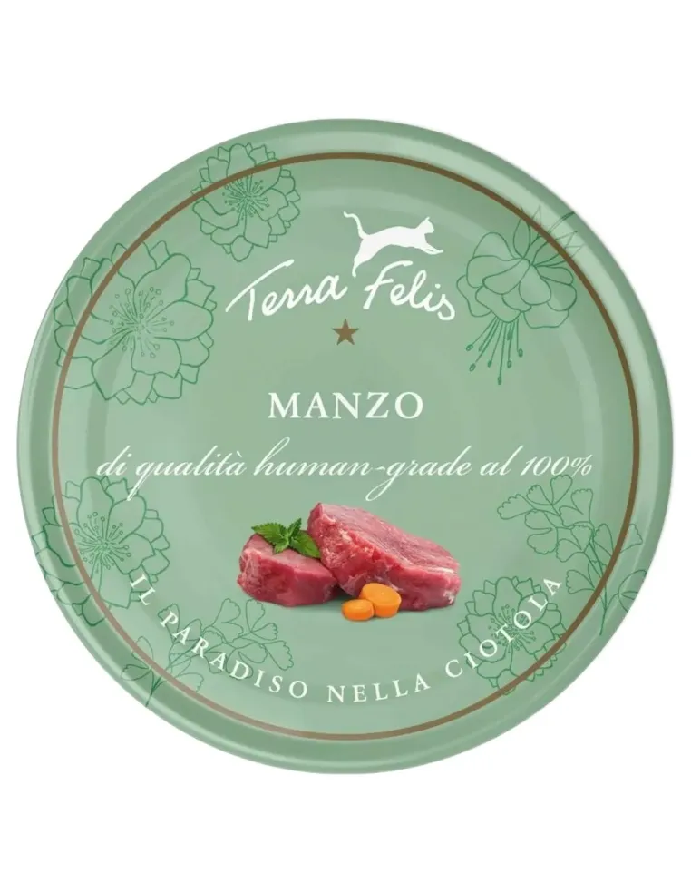 Terra felis manzo 80 gr  