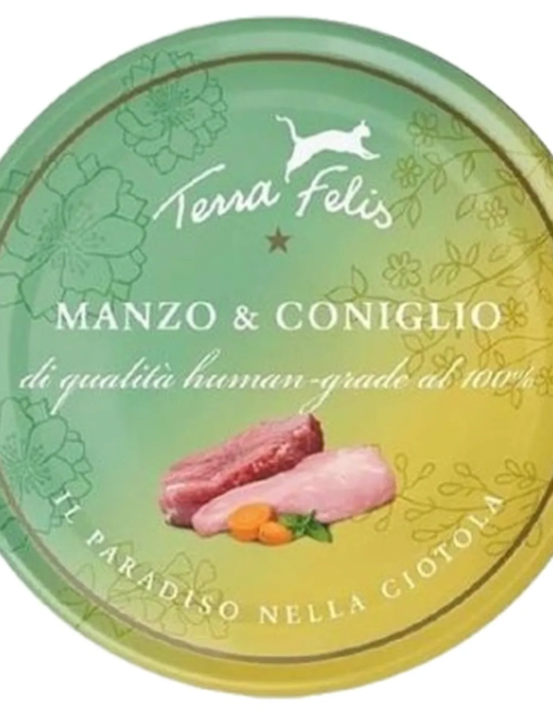 Terra felis manzo e coniglio 80 gr  