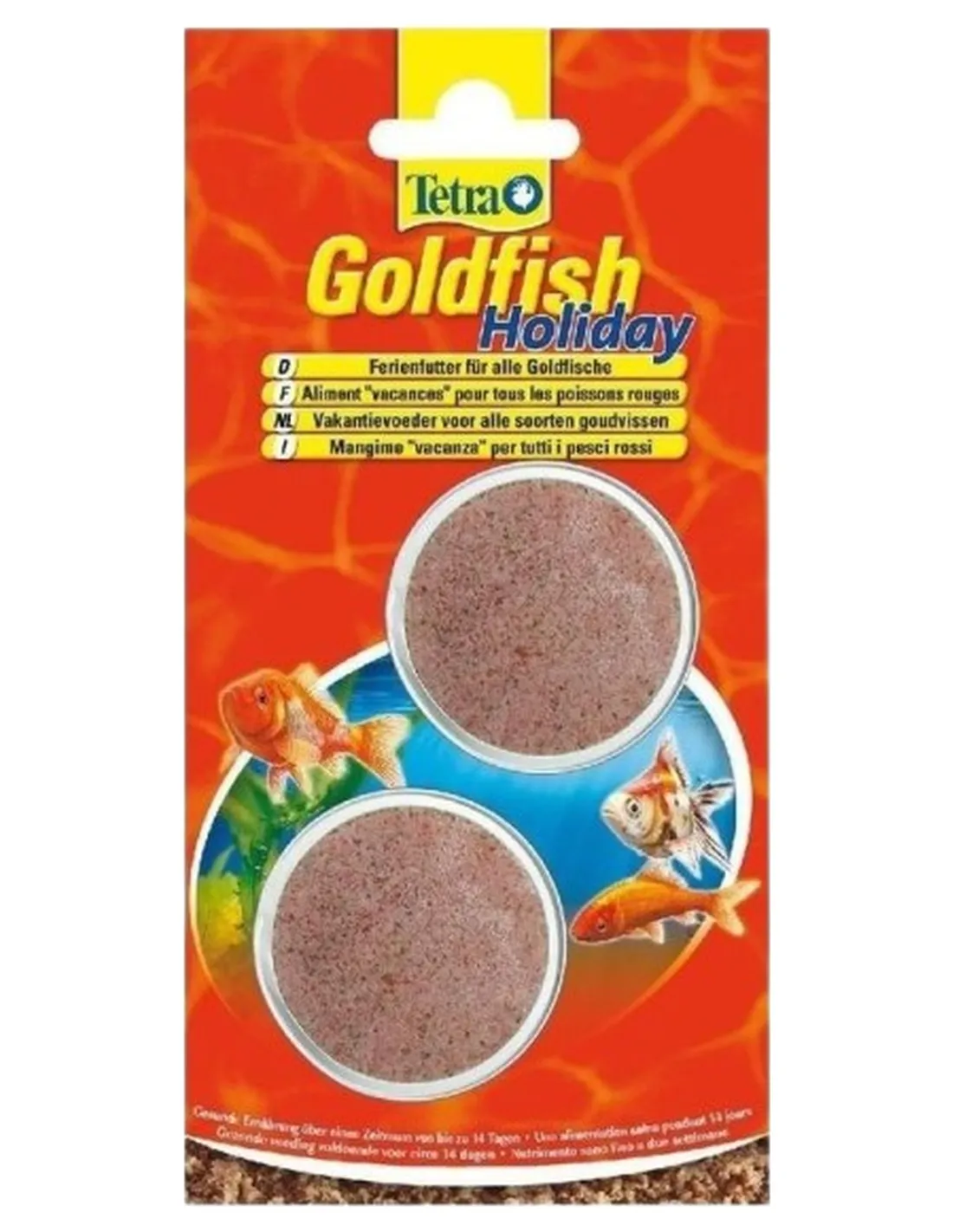 Tetra goldfish holiday   Tetra goldfish holiday