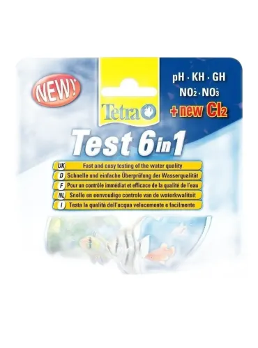 Tetra test strisce 6 in 1