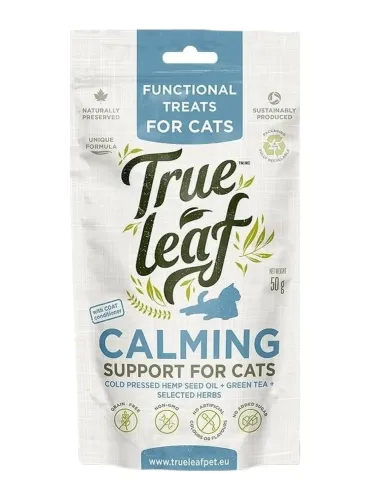True leaf gatto Treats calming 50 gr