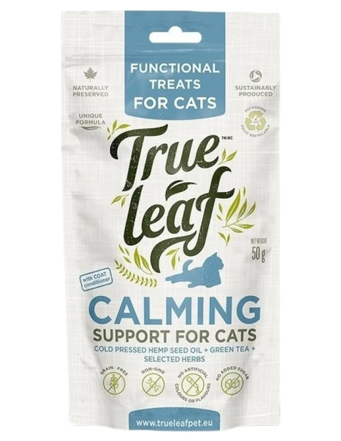 True leaf gatto Treats calming 50 gr  