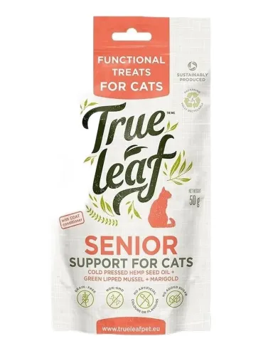 True leaf gatto Treats Senior 50 gr