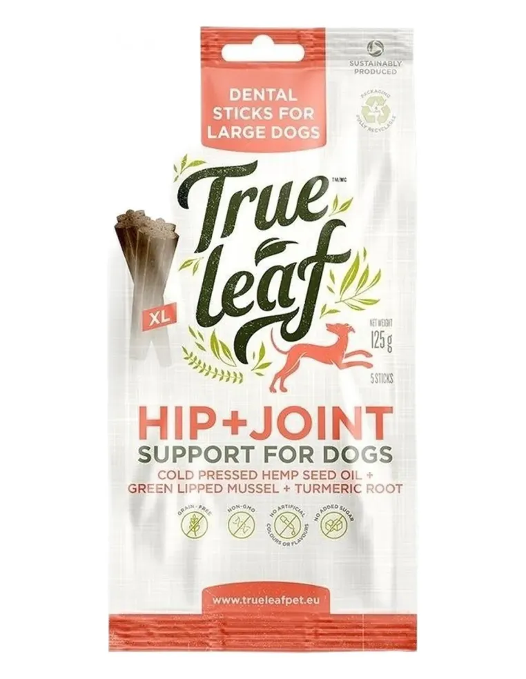 True leaf cane Large Dental Sticks Hip+Joint 125 gr  