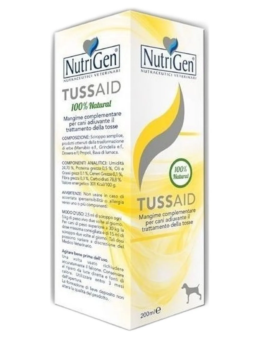 Nutrigen tussaid cane sciroppo 200 ml  