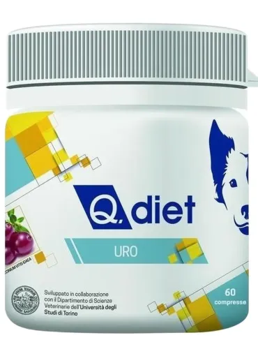 Q.diet uro 60 compresse 60 gr  