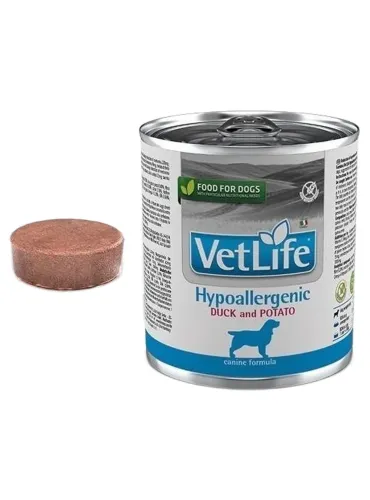 Farmina vet life cane hypoallergenic duck e potato 300 gr  