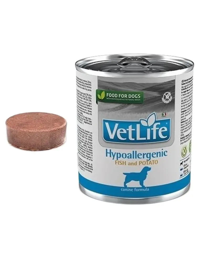 Farmina vet life cane hypoallergenic fish e potato 300 gr  