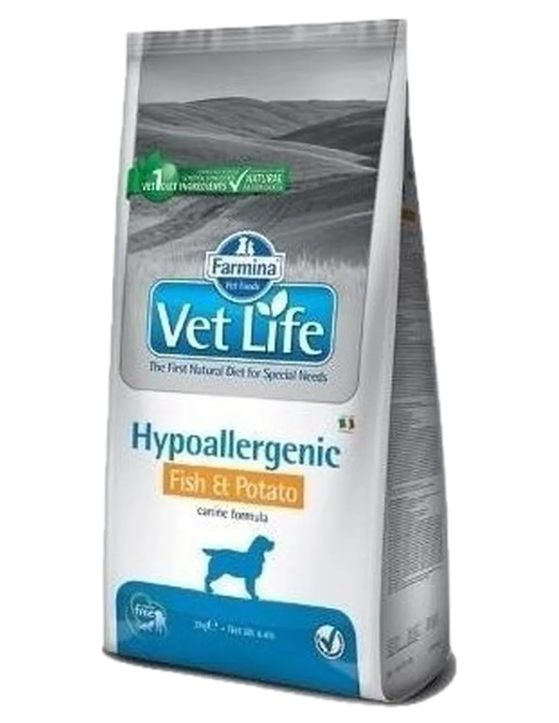 Farmina Vet life cane hypoallergenic fish e potato 2 kg  