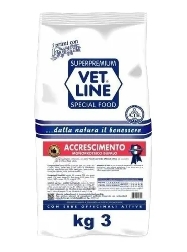 Vet line cane accrescimento bufalo 3 kg  