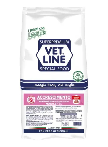 Vet Line cane accrescimento maiale 12,5 kg  