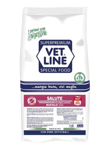 Vet Line cane salute bufalo 12,5 kg  
