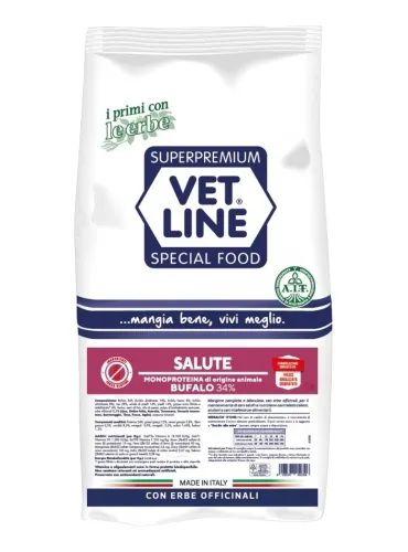 Vet Line cane salute bufalo 3 kg  
