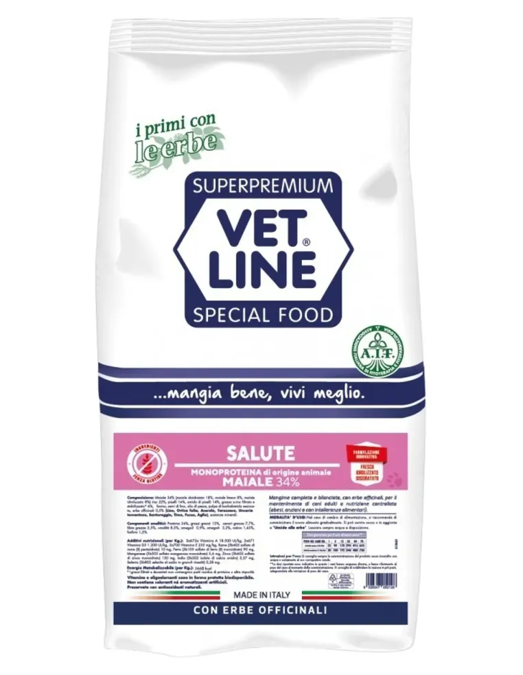 Vet Line cane salute maiale 12,5 kg  
