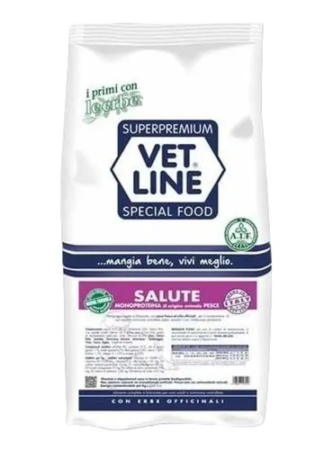 Vet Line cane salute pesce 3 kg  